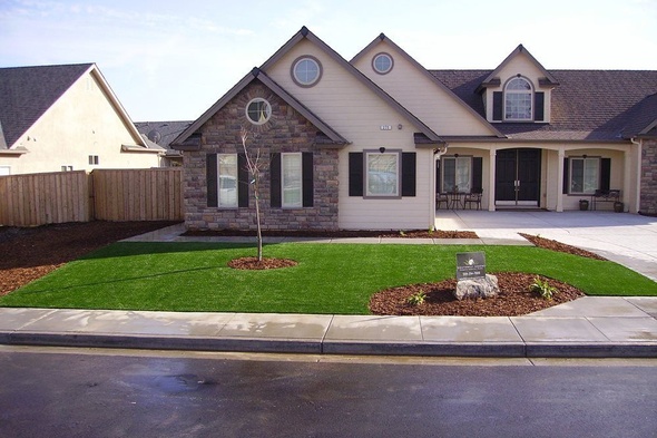 Charlotte artificial grass landscaping